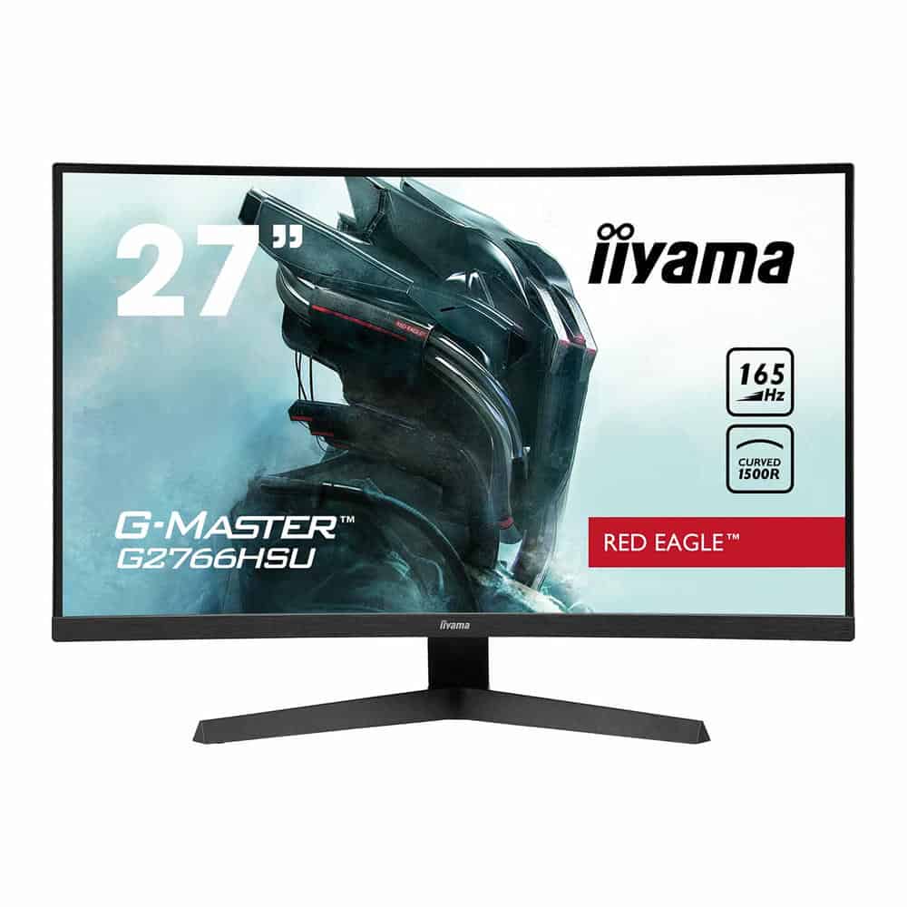 iiyama 27" G2766HSU-B1 Full HD Curved FreeSync Premium Monitor